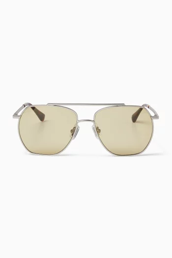 Army Sunglasses in Metal