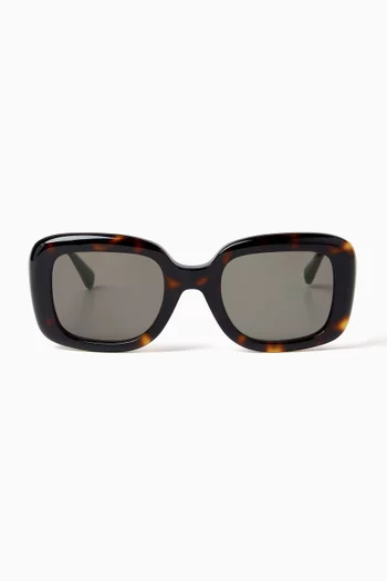 Square Sunglasses in Acetate