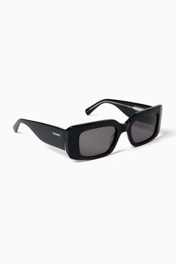 Rectangle Sunglasses in Acetate