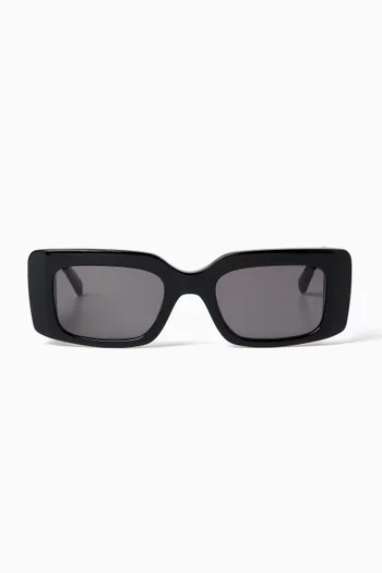 Rectangle Sunglasses in Acetate