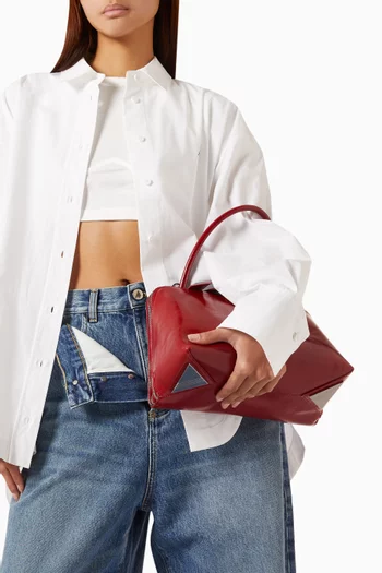 Small L`Altra Di Milano Shoulder Bag in Patent Leather