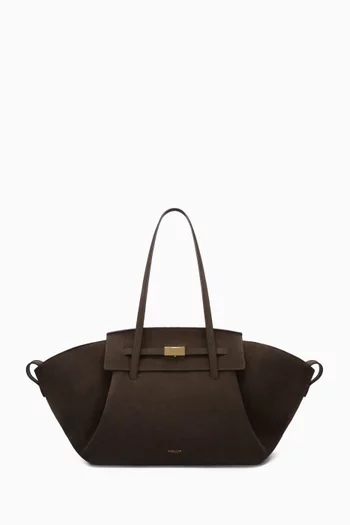 Brooklyn Tote Bag in Suede