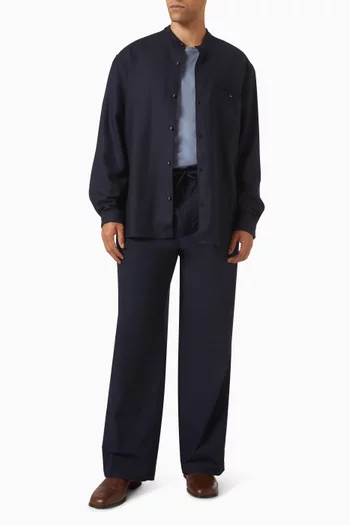 Jemsley Shirt in Wool-twill