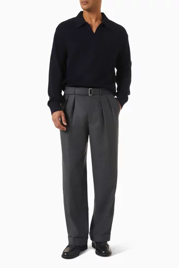 Mark Polo Sweater in Wool Blend