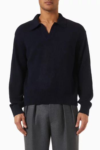 Mark Polo Sweater in Wool Blend