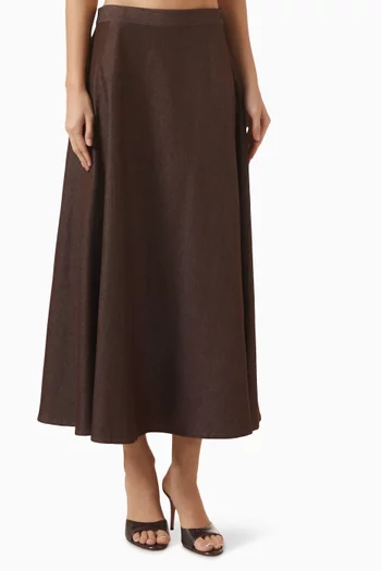 Stella Skirt in Denim