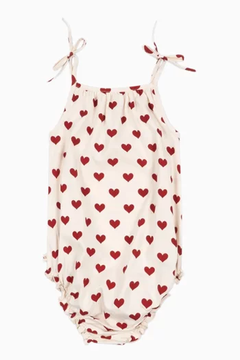 Basic Strap Bodysuit in Cotton