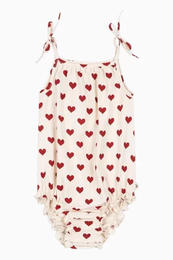 Basic Strap Bodysuit in Cotton