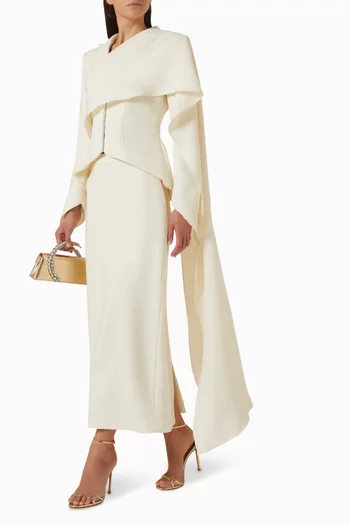 Irene Pencil Midi Skirt