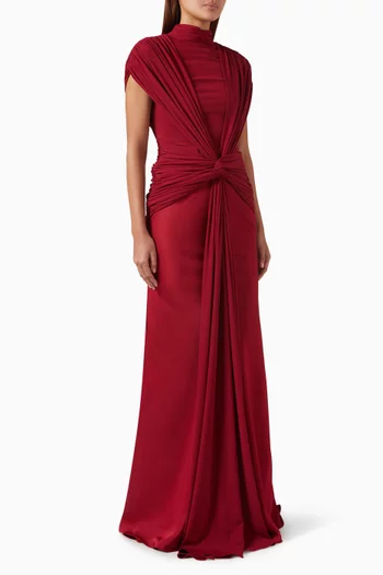 Giselle Draped Gown