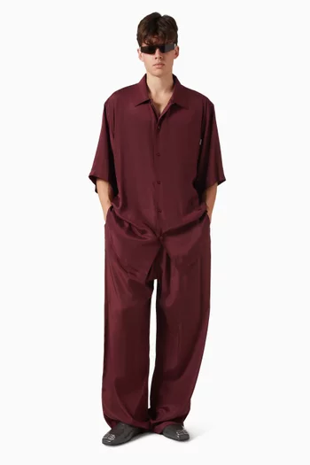 Pyjama Shirt in Habutai Silk