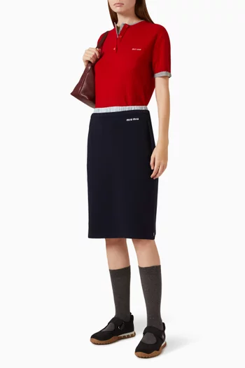 Logo Sweater in Cashmere