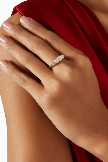 Scala Diamond Ring in 18kt Gold