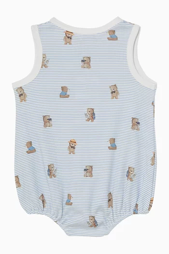Brady Stripe Button Up Bodysuit