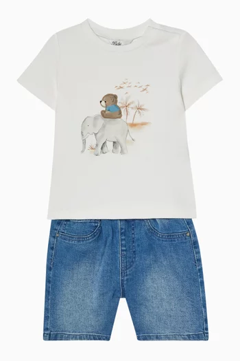 Brady Bear T-shirt in Organic Cotton