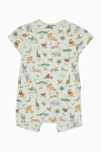 Sway Zip Romper in Organic Cotton
