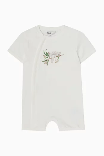 Taylor Koala Romper in Organic Cotton