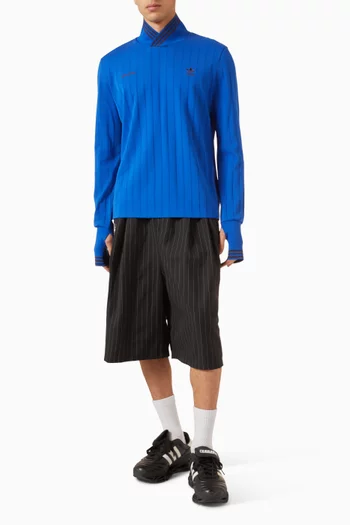x Wales Bonner Long-sleeve Soccer Jersey