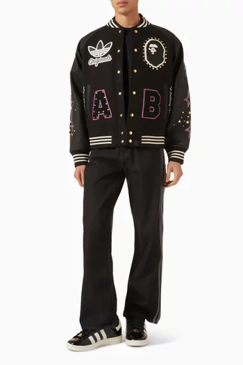 x BAPE Varsity Jacket