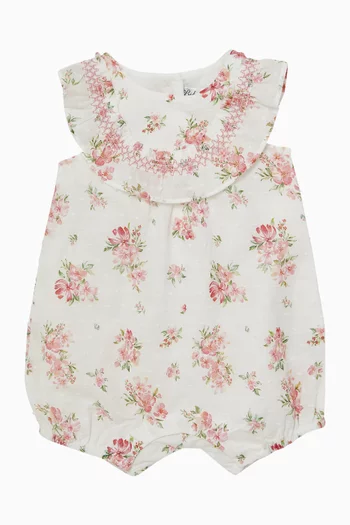 Chelsea Frill Yoke Romper