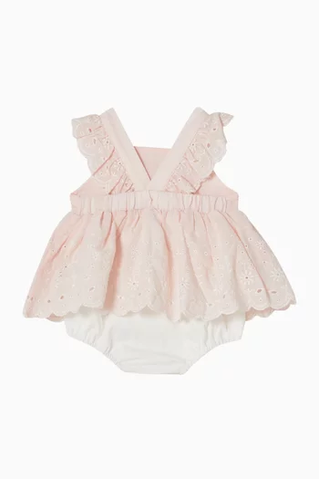 Chelsea Broderie Overlay Bodysuit