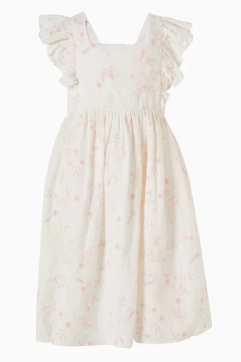 Chelsea All Over Embroidery Dress