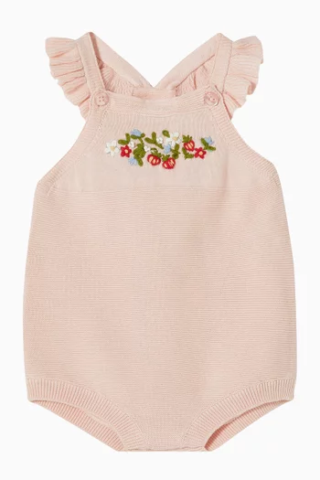 Poppy Hand-embroidered Bodysuit