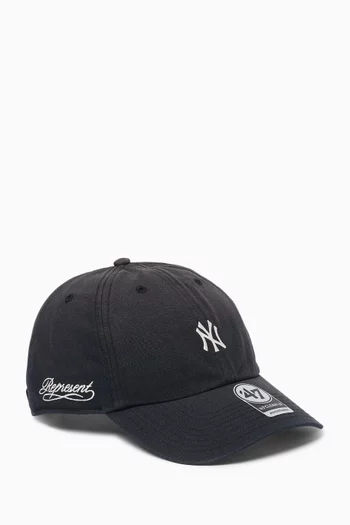 x ’47 MLB Mini NY Plain Cap in Cotton