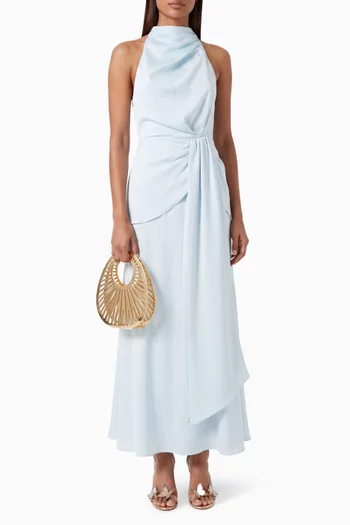 Auriella Halter Maxi Dress