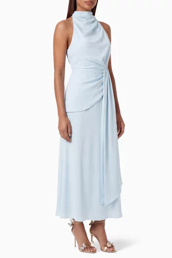 Auriella Halter Maxi Dress