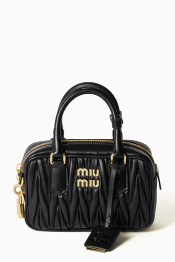 Arcadie Bag in Matelassé Nappa