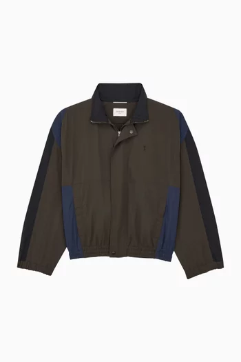 Cassandre Windbreaker in Nylon Faille