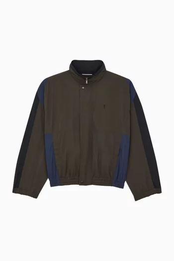 Cassandre Windbreaker in Nylon Faille