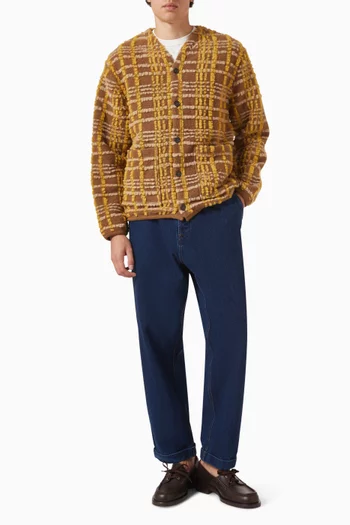 Duomo Cardigan in Fleece