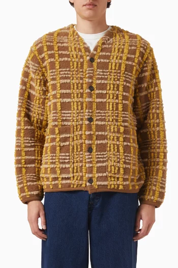 Duomo Cardigan in Fleece