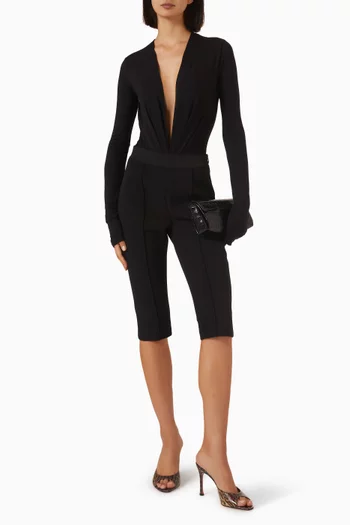 Capri Tailored Pants in Crepe