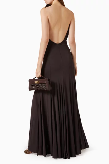 Concave Wired Gown in Jersey