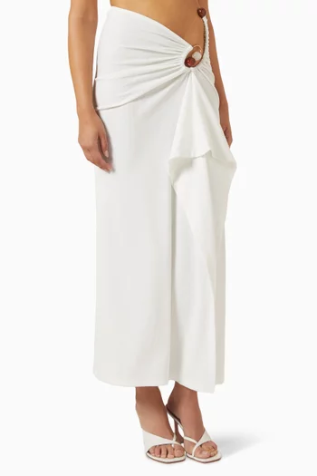 Spiral Crystal Cascade Skirt