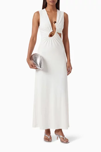 Spiral Crystal Tank Dress