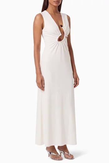 Spiral Crystal Tank Dress