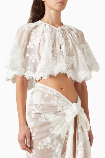 Mirage Embroidered Top