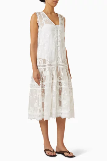 Muse Embroidered Kimono