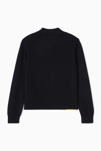 Logo Polo T-shirt in Knit