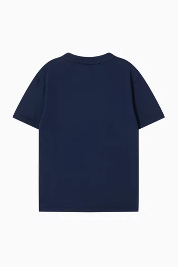 Logo T-shirt in Fleece
