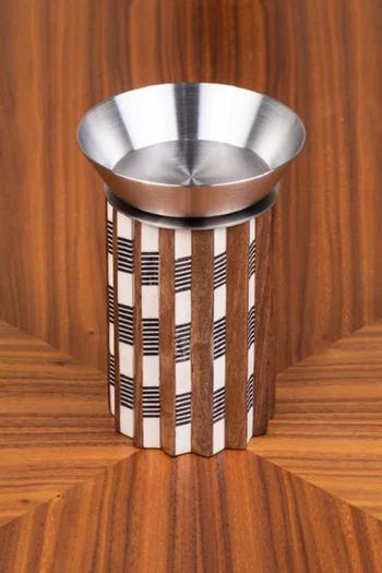 Striped Mabkhara Incense Burner