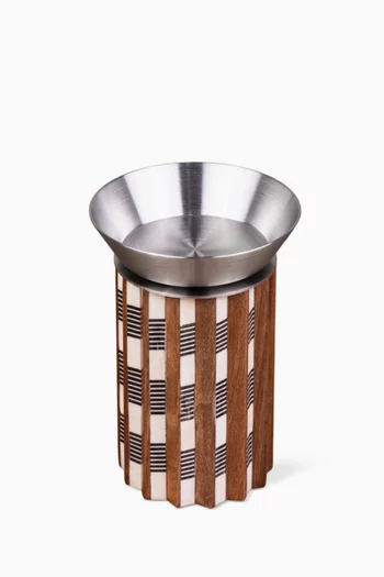Striped Mabkhara Incense Burner