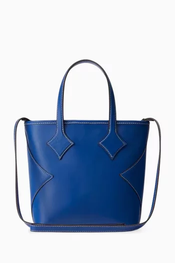 Dia Shopper Bag in Nappa Leather