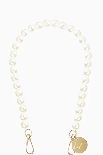 Agathe Pearl Phone Chain, 40cm