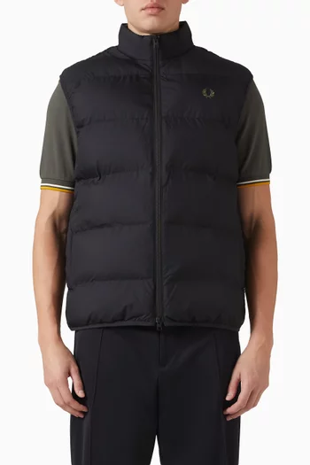 Insulated Gilet Jacket in Nylon