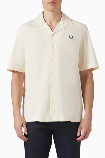 Compress Revere Collar Shirt in Mesh